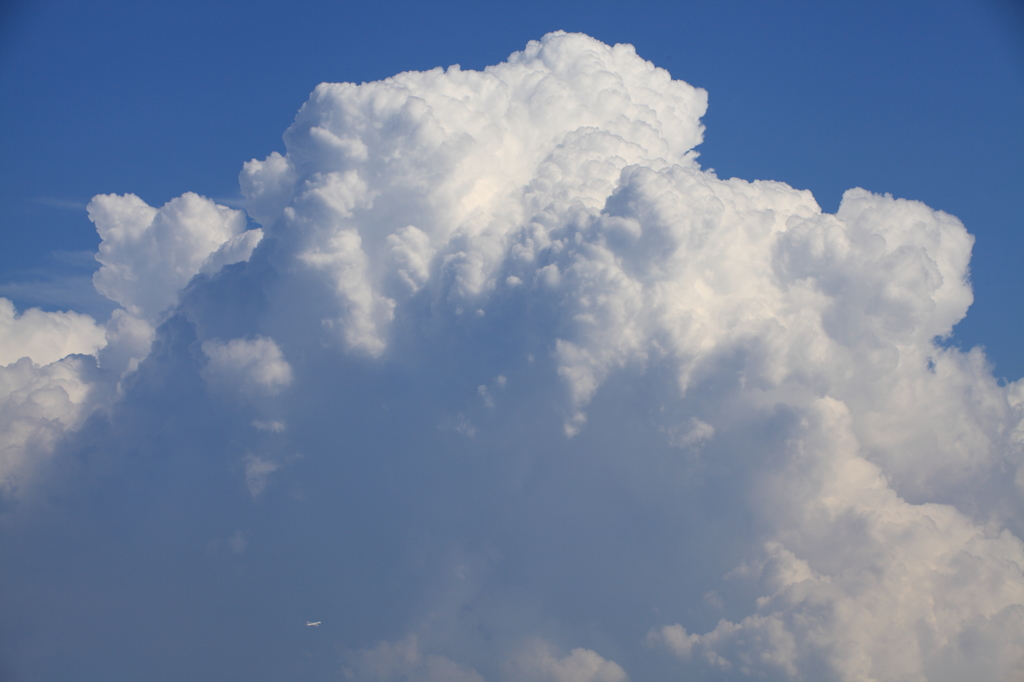 雲にむかって