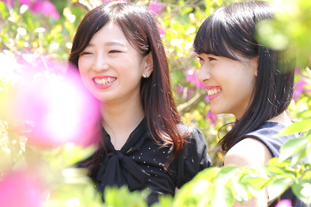 試し撮りポートレート