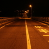 角島大橋の夜