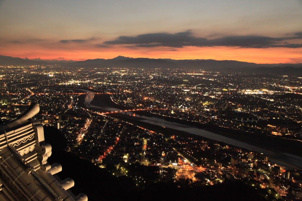 岐阜夜景