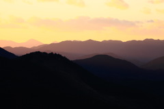 最後の夕焼け