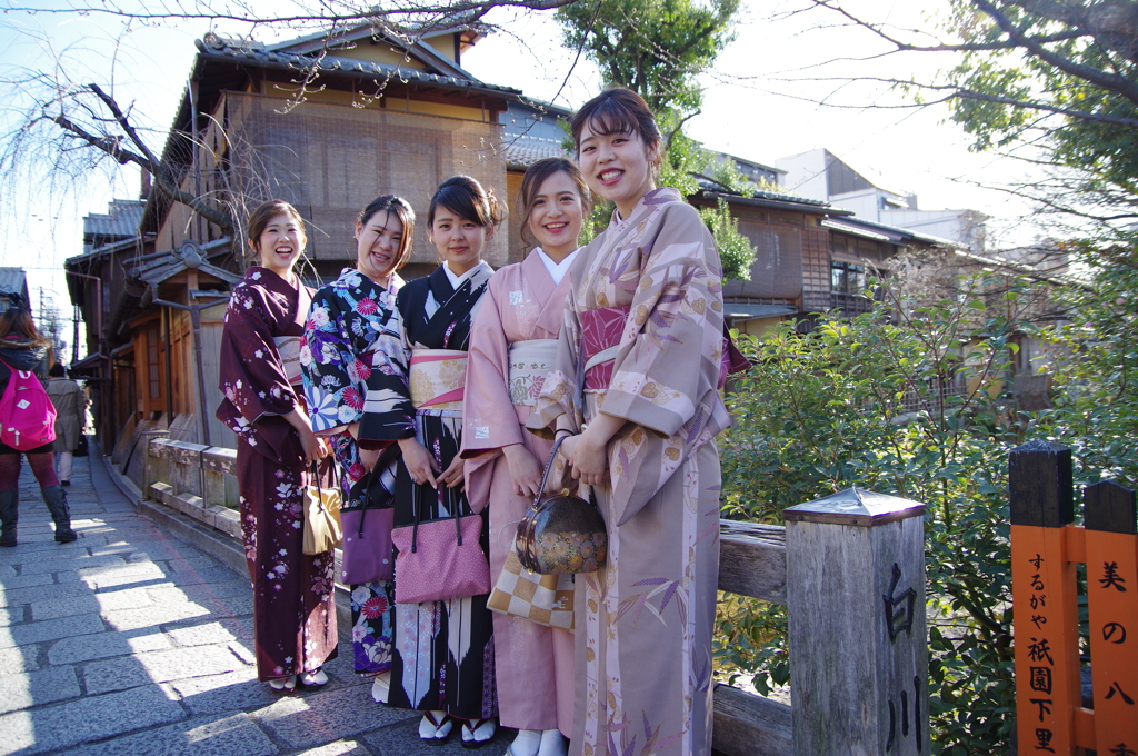 京都着物美人散歩