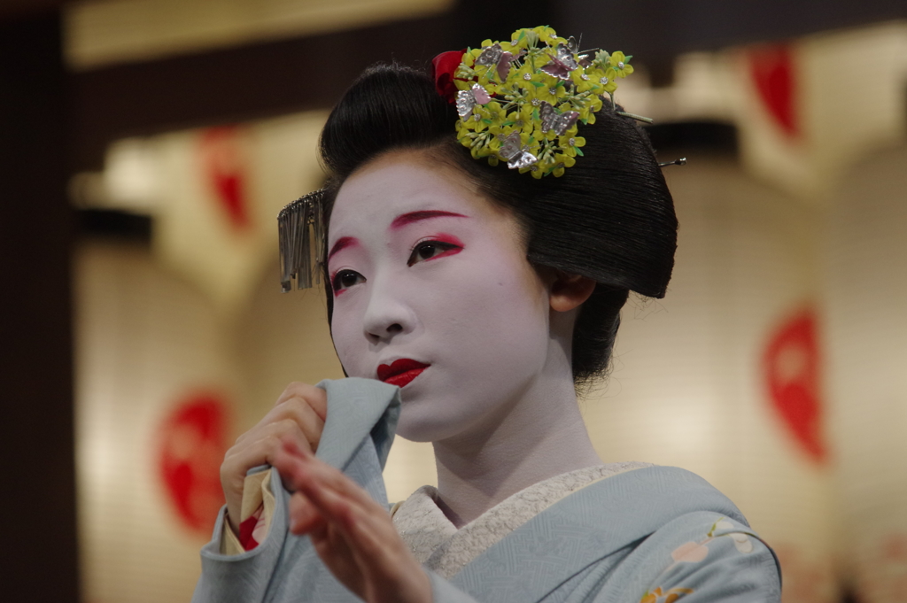 花灯路 祗園甲部 豆純 小衿