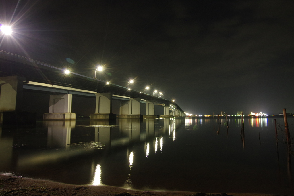 琵琶湖大橋夜景