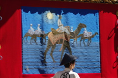 シルクロードの終点にて。