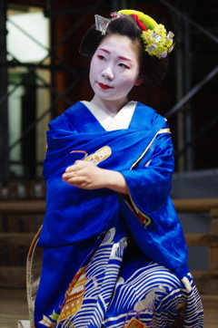 京都東山花灯路２０１５（祗園甲部 亜矢子さん）