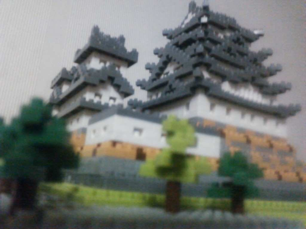 落成 姫路城！
