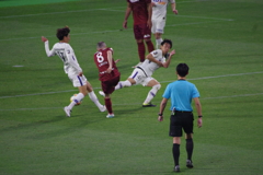 サッカーＪ１ 神戸ｖｓ．広島