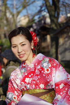 京都着物美人散歩
