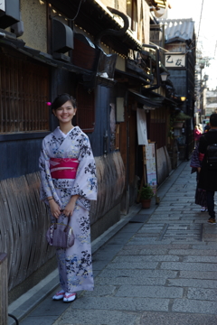 京都着物美人散歩