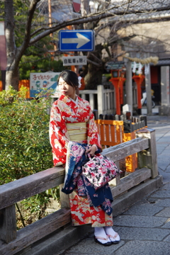 京都着物美人散歩
