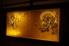 風神雷神図屏風