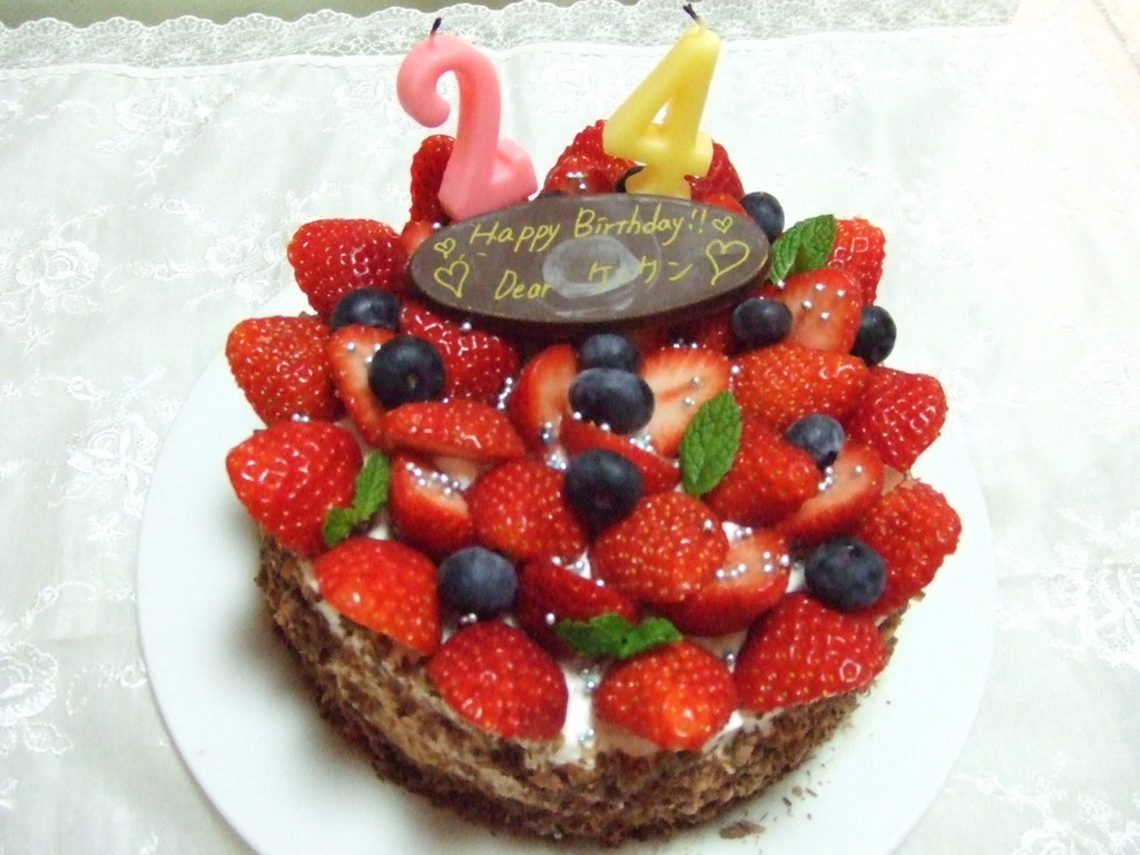手作りケーキ