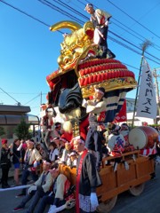 十番曳山　上杉謙信の兜