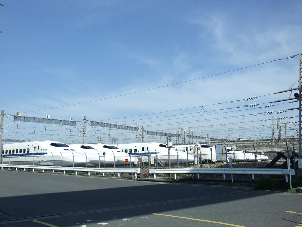 新幹線車庫（大阪摂津）②