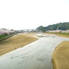 玉島川河口の桜並木