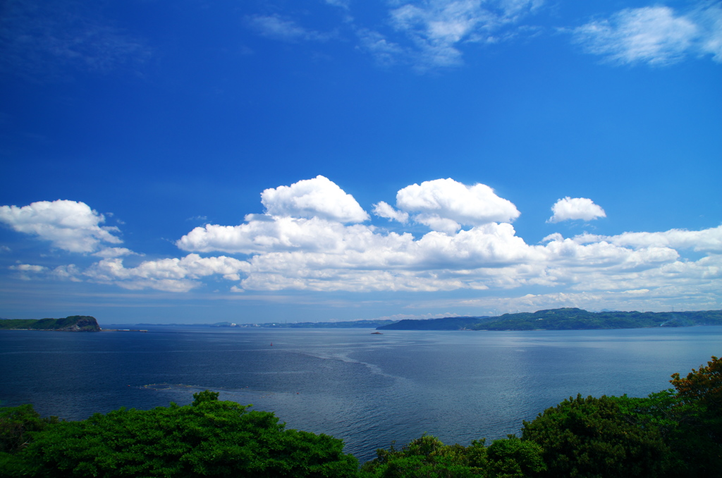 鷹島からの眺め