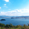 大島市民の森　展望台からの眺め