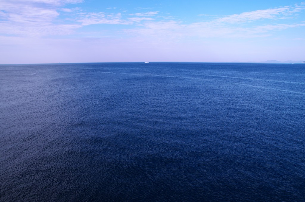 蒼い海　玄界灘