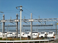 新幹線車庫（大阪摂津）①