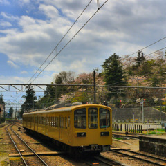 近江鉄道　八日市駅にて