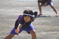 初めての運動会