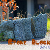 Stone blocks ...