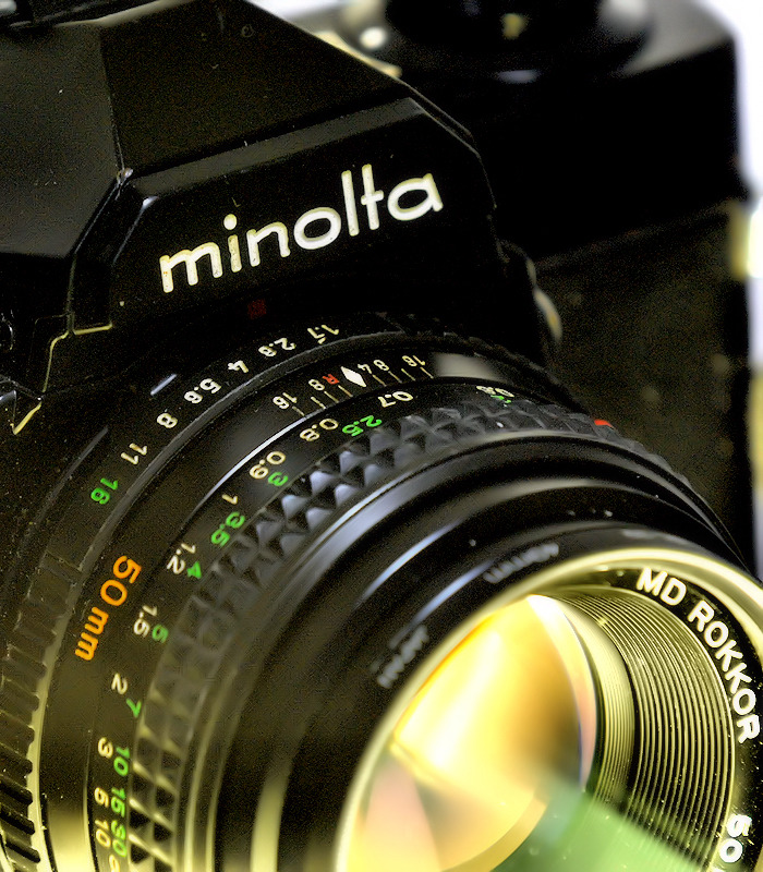 minolta XG-S + MD Rokkor 50mmF1.7