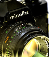 minolta XG-S + MD Rokkor 50mmF1.7