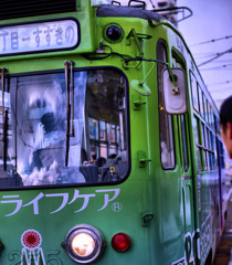 電車は来た