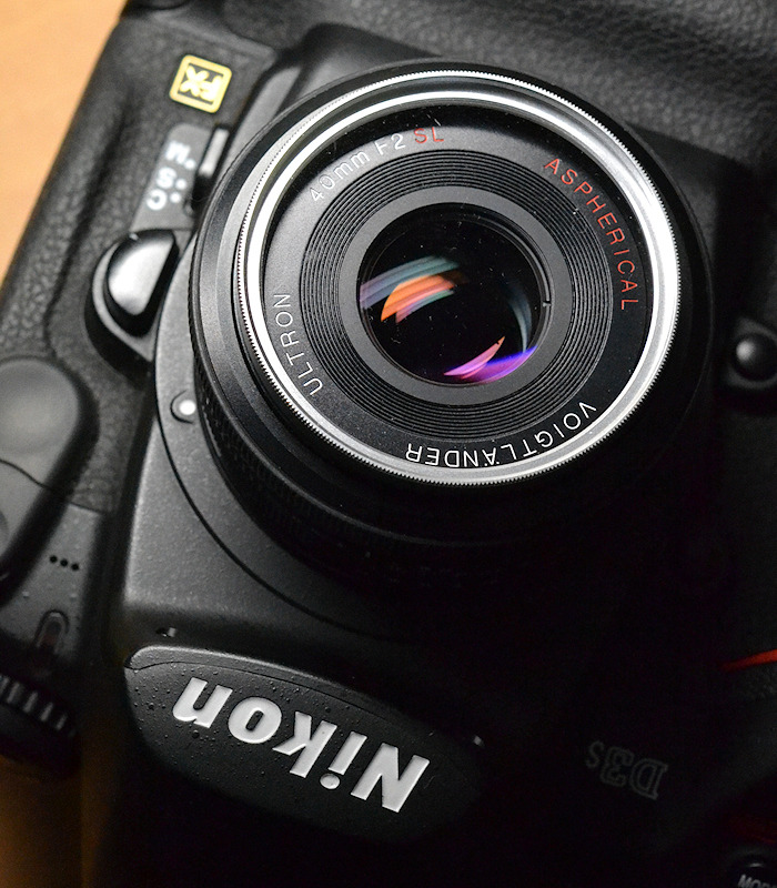 Voigtlander Ultron with D3s