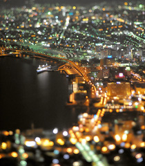 ミニチュア函館夜景