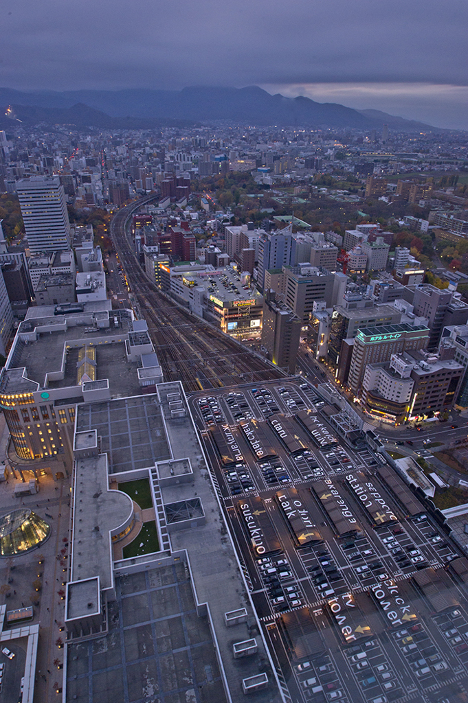 札幌の西側