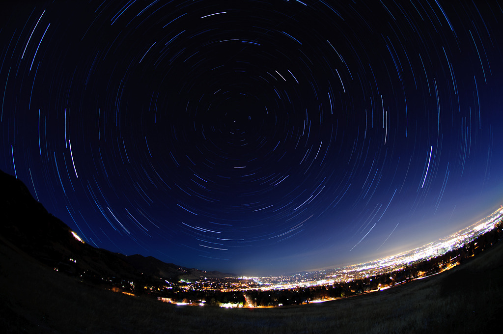 星空のある街