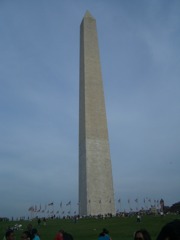 ワシントン記念塔－昼景