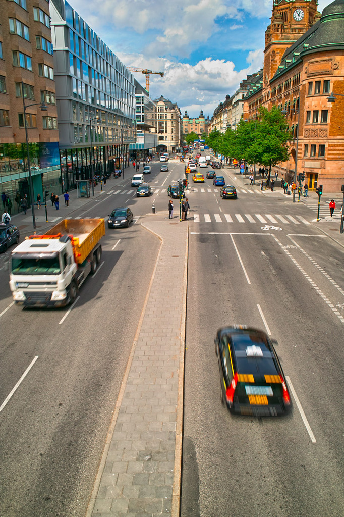 Road in Stockholm