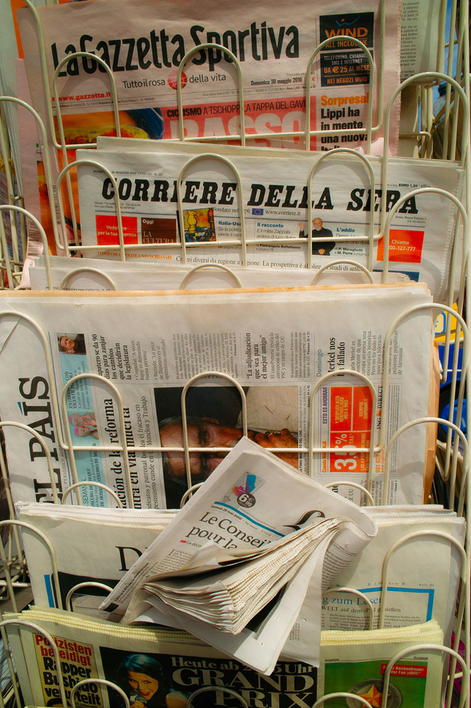 Newspaper in Stockholm