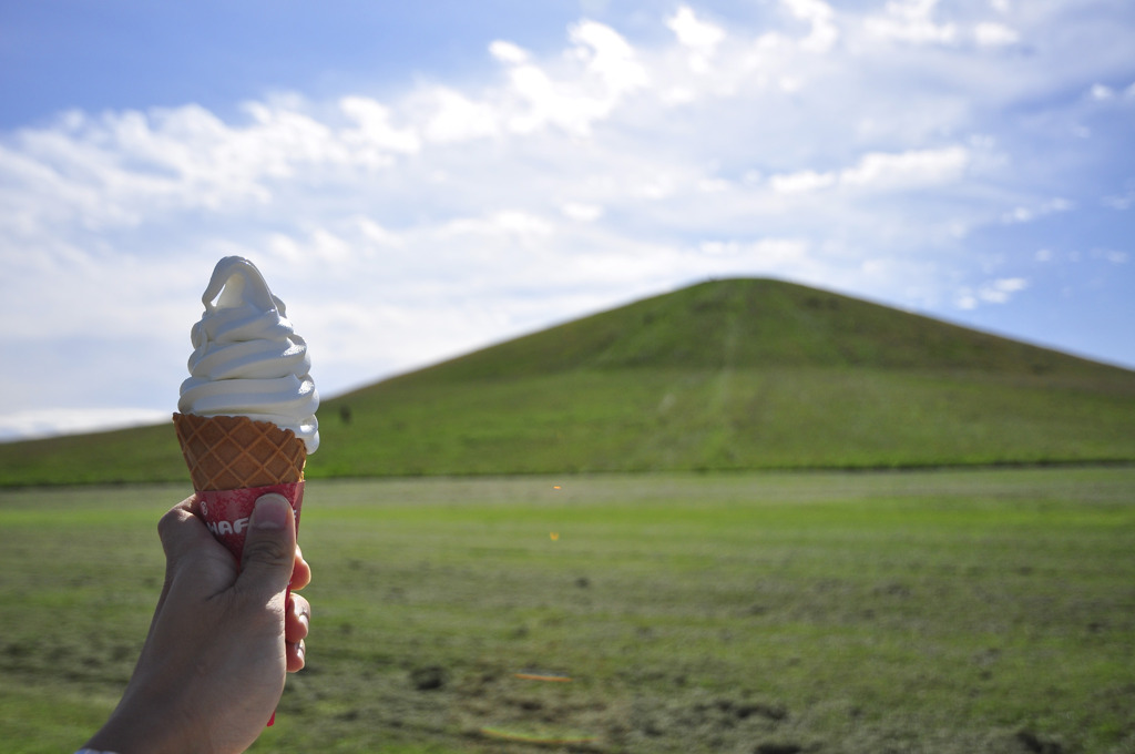 モエレ山とクリーム山