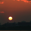夕日
