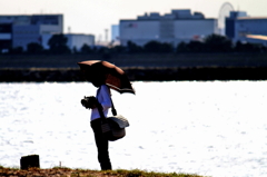 夏のカメラ女子