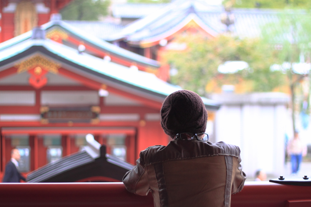 浅草寺の男子