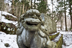 十和田山神社の狛犬