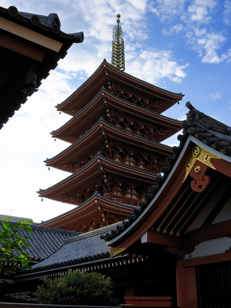 浅草寺 五重塔