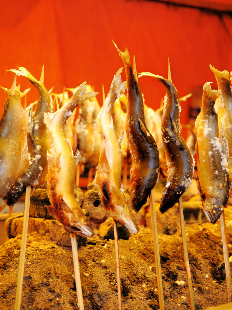 鮎の姿焼き