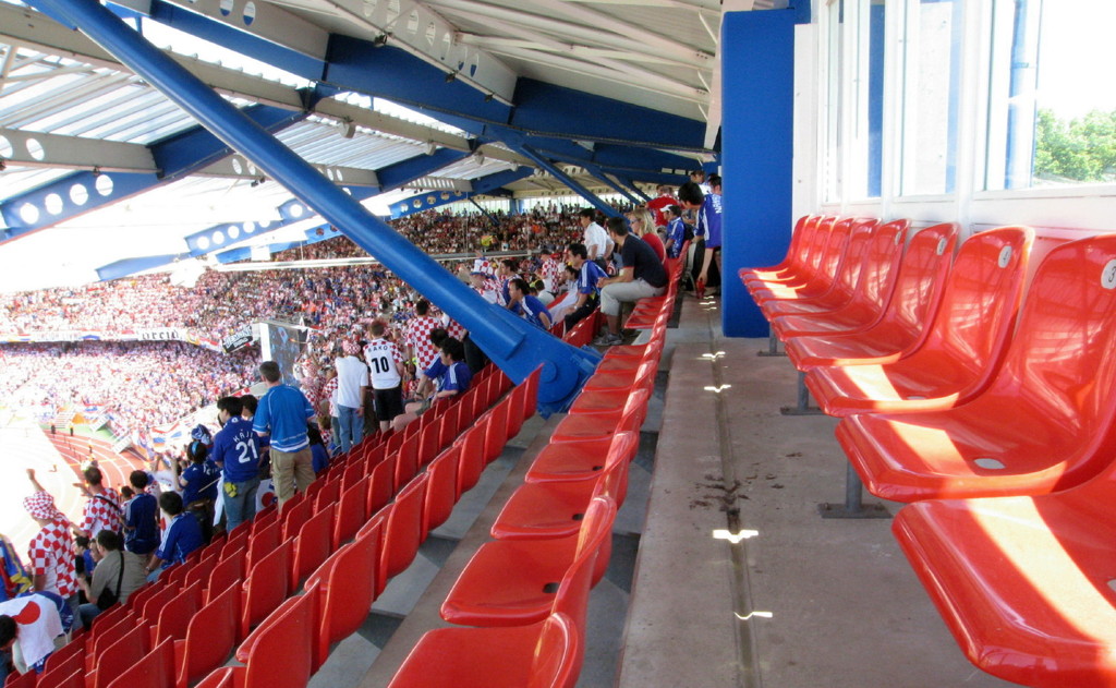 Corner of Franken Stadion