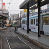 日本の風景 広島駅前 路面電車乗り場 2011年3月