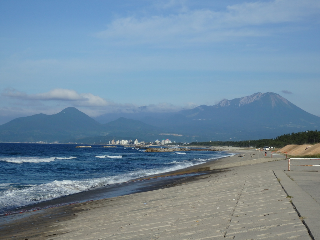 日本の風景 鳥取県皆生温泉 2017年6月