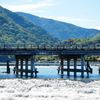 夏の渡月橋(2)