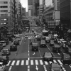 歩道橋から