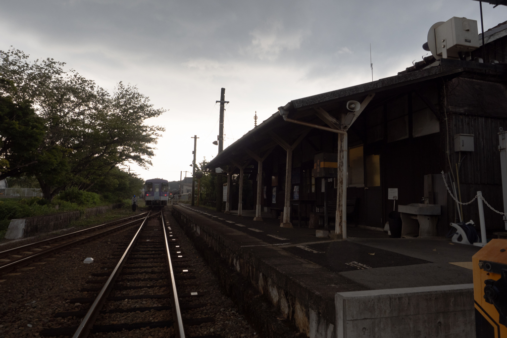 北条鉄道 法華口駅